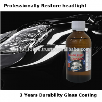 Car headlight nano glass coating hydrophobic liquid