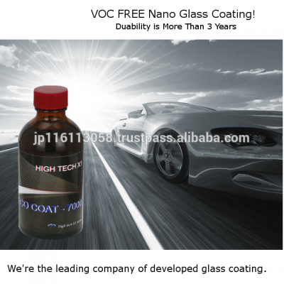 ECO Nano glass coating 7000 super water repellent coating for auto, motorcycle, boat